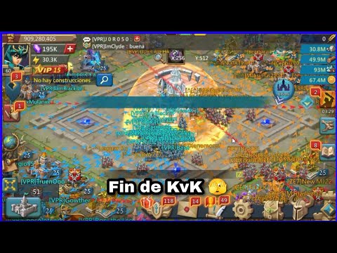 Final del KvK 😁 | Nuevo Lords Supremo del K616 😱