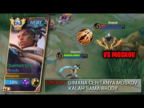TUTORIAL LAWAN MOSKOV INSPIRE DI GOLD LANE, 100% AUTO WIN - Mobile Legends