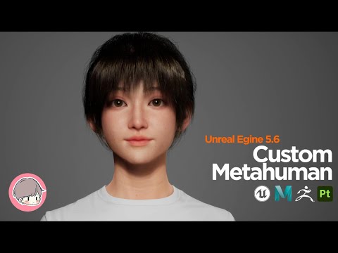 Custom MetaHumans Pipeline  #unrealengine5 #maya #xgen #zbrush #substance3dpainter  #metahumans