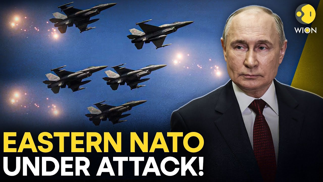 NATO Under Attack? 19 Airspace Violations! NATO Jets Intercept Russian Drones Over Poland | LIVE