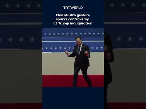 Video | Elon Musk’s gesture sparks controversy at Trump inauguration
