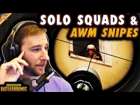20-Kill Solo Squads PLUS 21 of the Finest AWM Snipes - chocoTaco PUBG Solos | choco's Origins