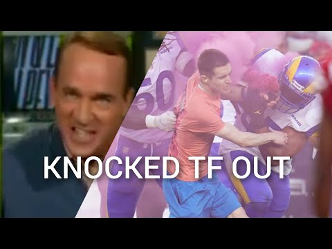 Peyton Manning Does Play By Play of Streaker Getting Knocked TF Out By Bobby Wagner  49ers vs Rams