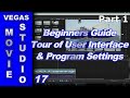 Vegas Movie Studio Platinum 17 Beginners Guide 1 6 User Interface