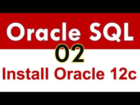 Oracle SQL - Installing Oracle 12c in Windows 10 - Lesson 2