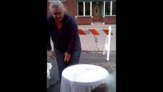 preview picture of video 'Raku pottery at the 2nd Anniversary Englewood Art Walk Part 2'