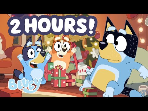 2 HOURS of Bluey Christmas Moments, and Much More! 🤩 🎅 ✨ | Bluey