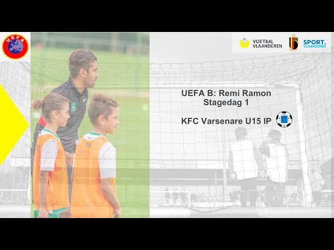 UEFA B Stagedag 1: Observatietraining (U14-U17) (Football)