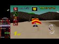 Mario Kart 64 Mushroom Cup No Skips 7m35s