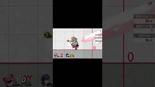 ゾロみたいなワリオ【スマブラSPの小ネタ】#shorts