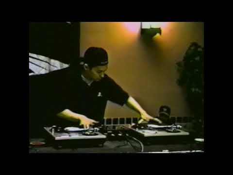 DJ YUZE in DMC WEST COAST FINALS 1995