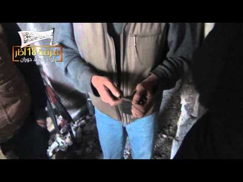 تحالف صقور الجنوب يقومون بالتجهيز لمعركة حي المنشية في درعا البلد