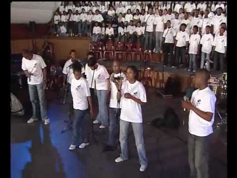 Fezeka Senior Secondary School performs at the Young Voices South Africa concert