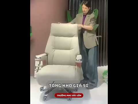 Ghế Giám Đốc Da Thật Ngả Lưng Tự Động Nhập Khẩu - GGĐ23