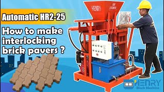 How to use Compressed earth block machine to make interlocking brick pavers ? DIY earth bricks