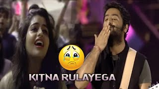 Kitna Rulayega 😭 Arijit Singh Live WhatsApp Status Video | Arijit Singh Sad Emotional Status😔