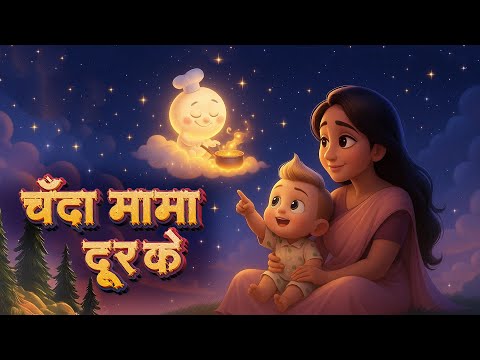 Chanda Mama Door Ke I Rhymes For Children | Hindi Poem | @little_hamzah TV