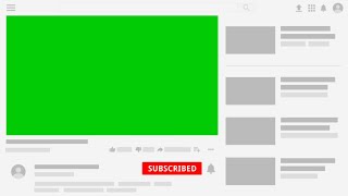 Top 10 Subscribe Green Screen  Green Screen Video 