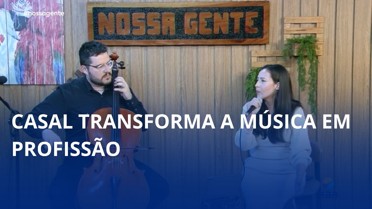 Do Alto Vale para os Estados Unidos: casal transforma a música em profissão