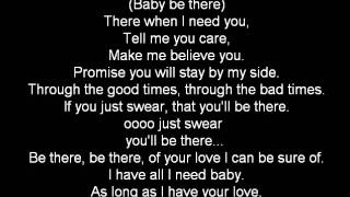 BABY BE THERE BY NU FLAVOR KARAOKE VIDEO