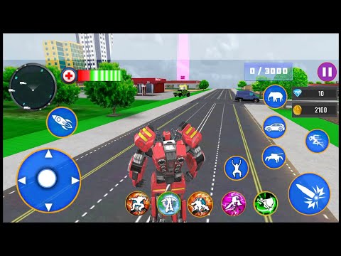 Spider Tank Tobot Car Game 3d - Android Gameplay
