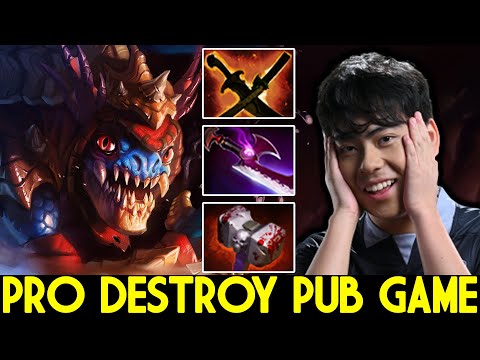 ANA [Slark] Carry God Shows No Mercy Destroy Pub Game Dota 2
