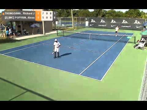 NJT Int Masters - THONGOANA - POPYRIN 7-5, 7-6 (4)