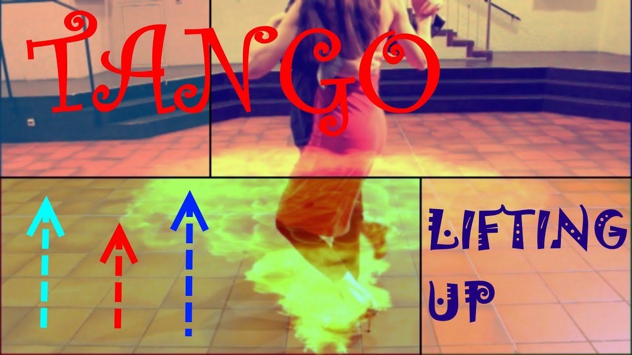 Tango. The technique of leading by lifting on an axis. Three examples