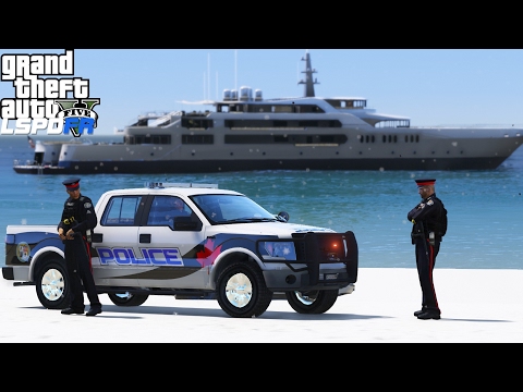 GTA 5 LSPDFR Police Mod 375 | Windsor Police Service Texture Pack | Trouble On The Del Perro Beach