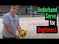 How To Serve a Volleyball Underhand