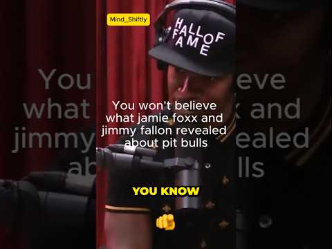 You won't believe what Jamie Foxx and Jimmy Fallon revealed about Pit Bulls