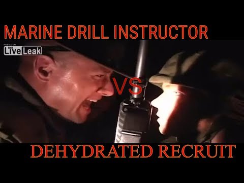 United States Marine Corps Drill Instructor vs Recruit