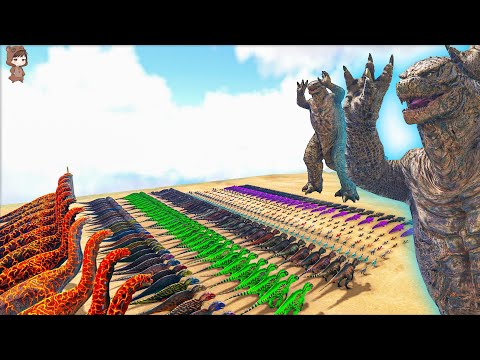 Godzilla VS Ark Additions | ARK Mod Battle Ep.175
