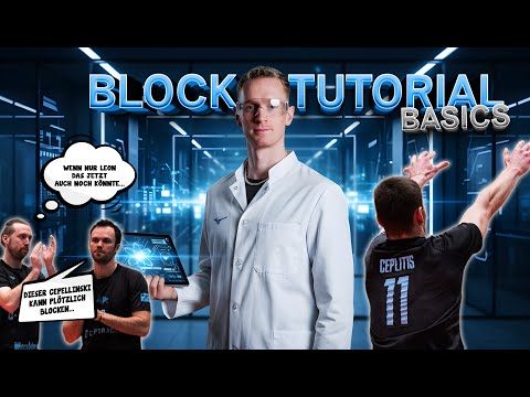 Endlich einen STABILEN Block aufbauen! | BLOCK TUTORIAL 🏐🔝 (Anfänger)
