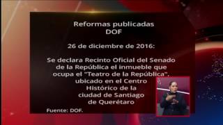 Reformas publicadas en el DOF