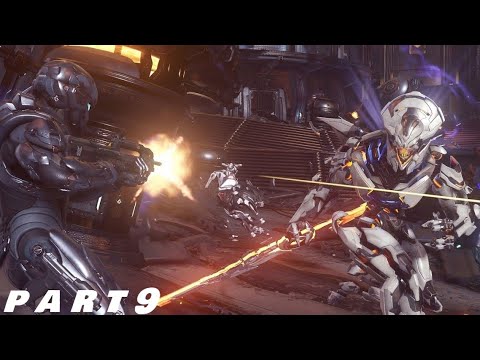 Halo 5 Guardians Walkthrough Gameplay Part 9 - Battle of Sunaion