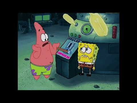 SpongeBob SquarePants - SpongeBob and Patrick meets Man Ray