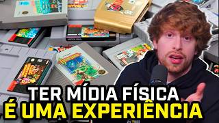 As MÍDIAS FÍSICAS que nos MARCARAM!! #flowgames