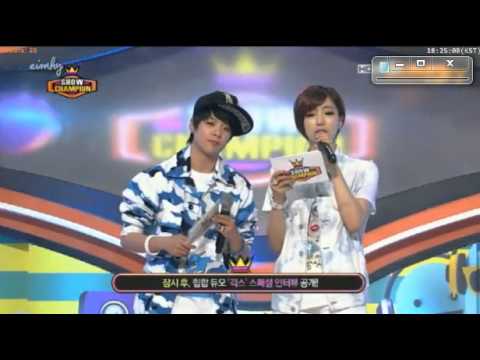 130522 MC F(x) Amber T-ara Eunjung cut 3