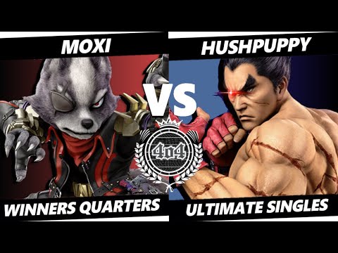 4o4 Smash Monthly 18 - moxi (Wolf, Toon Link) vs Hushpuppy (Kazuya) - Winners Quarter-Final