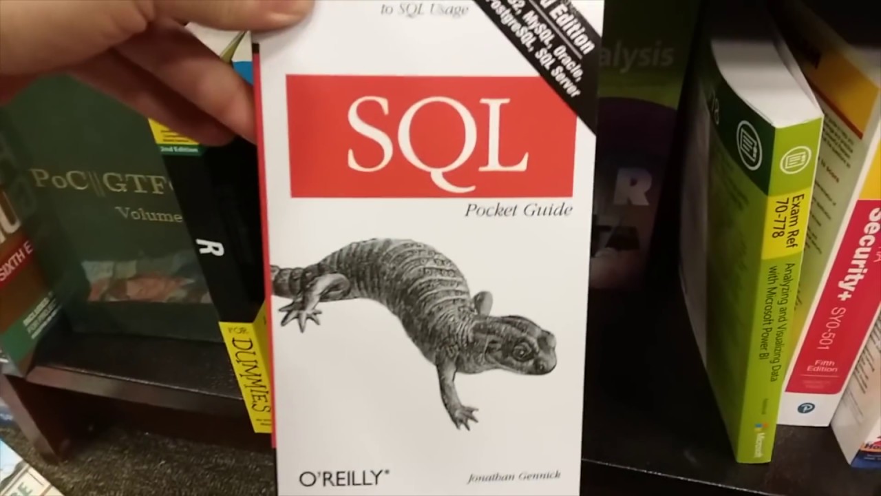 Exploring Barnes & Noble tech book selection || Eloquent JavaScript, O'Reilly SQL, Python