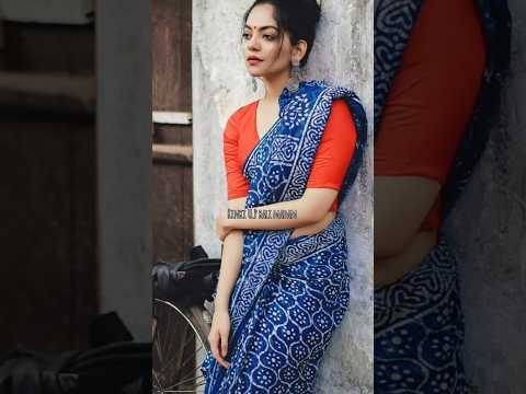 💞Perfect Blouse Color Combos for Indigo Sarees | Look Stunning!"❤️