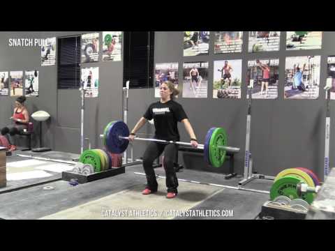 Snatch Pull - Olympic Weightlifting Exercise Library - Catalyst Athletics