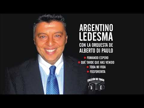 Argentino Ledesma con la orquesta de Alberto Di Paulo