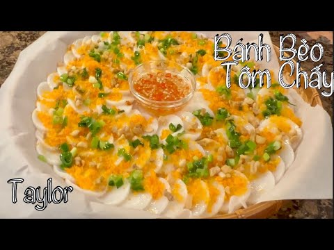 Bánh Bèo Tôm Chấy  - Vài Bí Quyết Pha Bột Để Làm Bánh Bèo Trắng Dẻo Dai Mềm Và Không Hôi Mùi Bột
