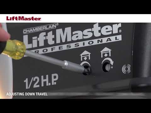 Liftmaster Travel Limits Not Working