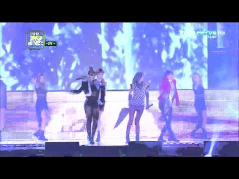 Melon Music Awards 2NE1 - I LOVE YOU 121214 2012
