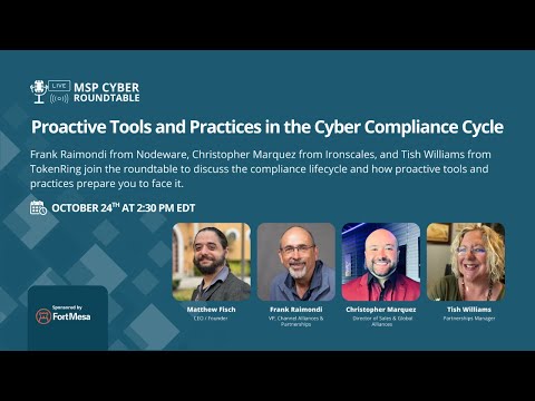 Proactive Tools and Practices in the Cyber Compliance Cycle