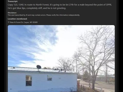 Kingcobrajfs - reports of a man found unresponsive in cobes's trailer park. HOPE YOU'RE OKAY JOSH