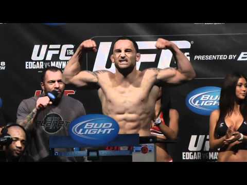 UFC 136: Edgar vs Maynard Weigh In Highlight